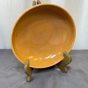 Russel Wright Iroquois China Apricot Round Serving Bowl 7 7/8" Ceramic MCM USA